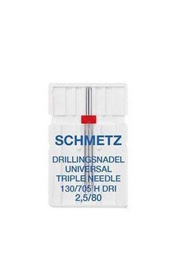 Голки Schmetz Triple universal 130/705 H DRI № 2,5/80 (уп.1 шт.) 1542 фото