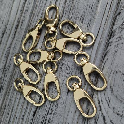 Карабин для сумки 9 мм DP 28-105 (Золото) 9 мм DP 28-105 Gold фото