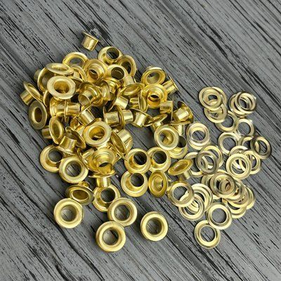 Люверс 8 мм Золото (Сталь) L№5Gold фото