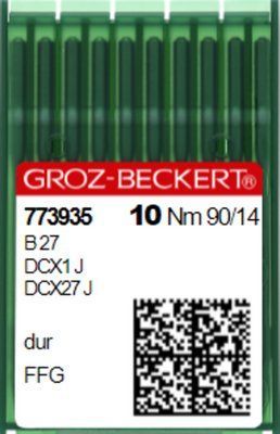 Иглы для оверлока GROZ-BECKERT B27/DC*27 № 90 FFG (уп.10шт.) 1582 фото