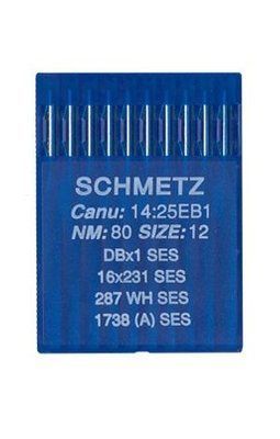 Иглы Schmetz DBx1 №80/12 SES (уп.10шт) 1556 фото