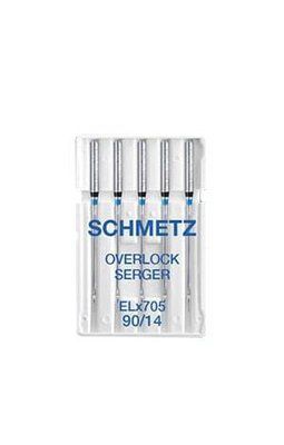 Иглы Schmetz Overlock ELX705 № 90 (уп. 5 шт.) 1456 фото