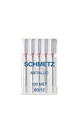 Иглы Schmetz Metallic 130/705 H-MET № 80 (уп.5 шт.) 1509 фото