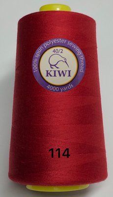 Швейная нитка Kiwi 40/2 от №114 1020 фото