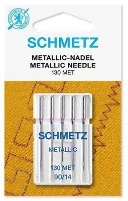 Иглы Schmetz Metallic 130/705 H-MET № 90 (уп.5 шт.) 1510 фото