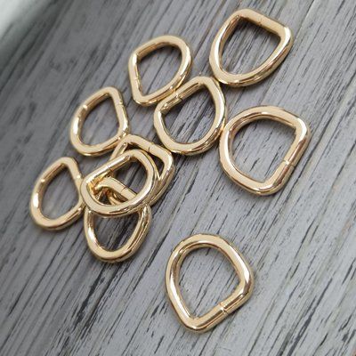 Полукольцо 15х15х4 мм Золото 15х15х4 Gold фото