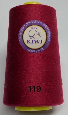 Швейная нитка Kiwi 40/2 от №119 1022 фото