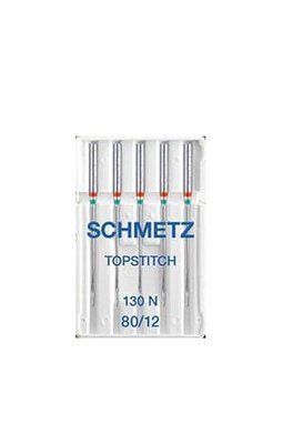 Иглы Schmetz Topstitch 130/705 H-N № 80 (уп.5 шт.) 1512 фото