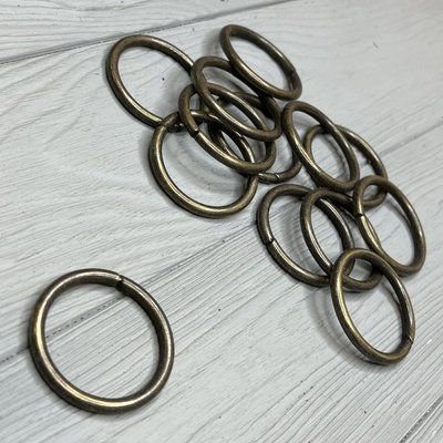 Кольцо сварное 25 мм Антик KSAnt25 фото