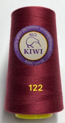 Швейная нитка Kiwi 40/2 от №122 1024 фото