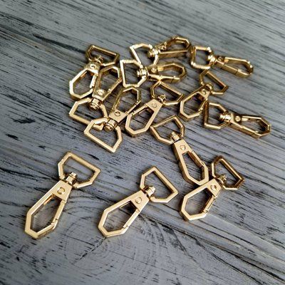 Карабин для сумки 15 мм DP 28-130 (Золото) 15 мм DP 28-130 Gold фото