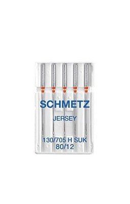 Иглы Schmetz Jersey 130/705 H SUK №80 (уп.5 шт.) 1516 фото