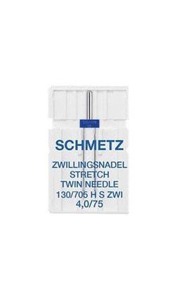 Двойная игла Schmetz Twin stretch 130/705 H-S ZWI № 4.0/75 (уп.1 шт.) 1466 фото