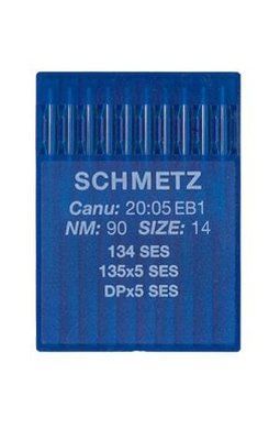 Иглы Schmetz DPx5 №90/14 SES (уп.10шт) 1566 фото