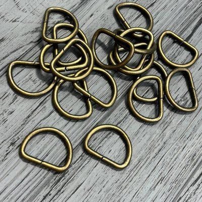 Полукольцо 30х20х3.9 мм Антик 30х20х3.9 Ant фото