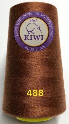 Швейная нитка Kiwi 40/2 от №488 1082 фото