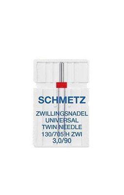 Двойная игла Schmetz Twin universal 130/705 H ZWI № 3.0/90 (уп.1 шт.) 1472 фото