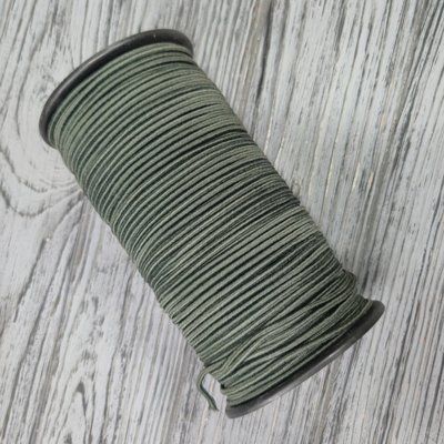 Шнур-гумка Темний хакі 3 мм (100 м) ShR-3(С120) фото
