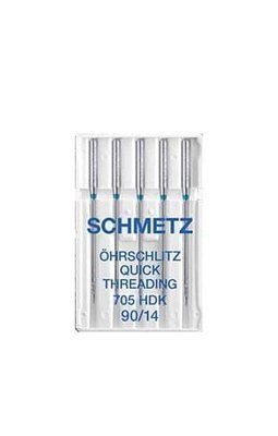 Иглы Schmetz Quick Threading 705 HDK № 90 (уп.5 шт.) 1524 фото
