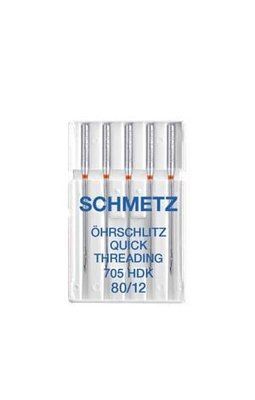 Иглы Schmetz Quick Threading 705 HDK № 80 (уп.5 шт.) 1525 фото