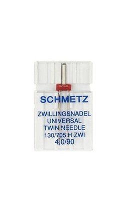Двойная игла Schmetz Twin universal 130/705 H ZWI № 4.0/90 (уп.1 шт.) 1474 фото