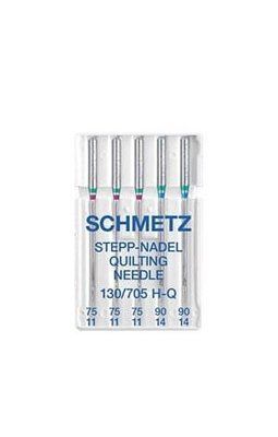 Иглы Schmetz Quilting 130/705 H-Q Ассорти № 75(3 шт), 90(2 шт) 1529 фото