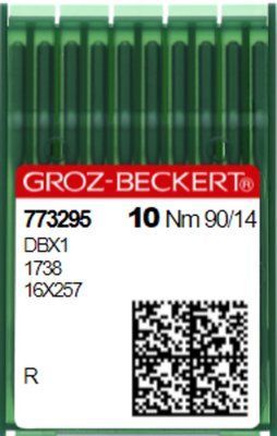 Иглы GROZ-BECKERT DB*1 № 85 FFG (уп.10шт.) 1610 фото
