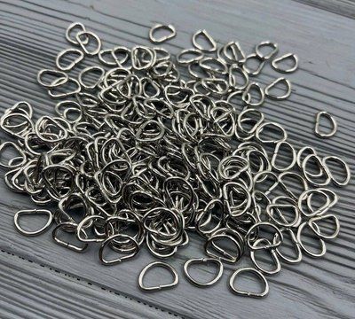 Полукольцо 10х6х1.5 мм никель (100 шт) PK2N10 фото