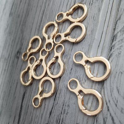 Карабин для сумки 8 мм 9010.0798 (Золото) 8 мм 9010.0798Gold фото